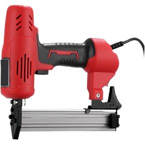 Oil-Free Pneumatic Staple Gun 2600W Electric Nail Gun Portable Wood Frame Stapler Nailer Furniture Construction Nail Gun Woodworking Tools(F30)