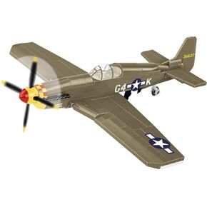 مجموعة COBI التاريخية WWII Mustang P-51B طائرة