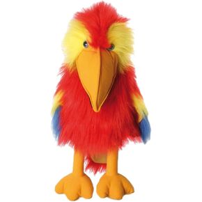 The Puppet Company Large Birds Scarlet Macaw Hand Puppet