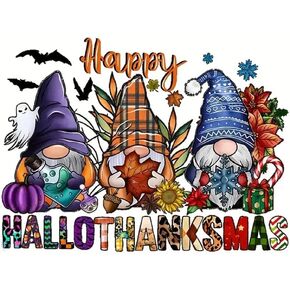 NWQZBYHT GNOME Diamond Art Kits للبالغين ، مجموعات الطلاء الماس 5D Halloween 5D للمبتدئين ، DIY Round Full Drill Dots Gem Art للبالغين ، والطلاء من Diamonds Pictures Decord Home Decor