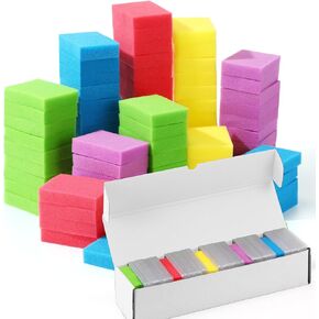 Pangda 100 Pcs Foam Trading Card Dividers 40D Elasticity Sponge Box Dividers Trading Card Shipping Supplies Shock Absorption Cards Catalog for Storage Boxes Sport Playing Game Packing Cases