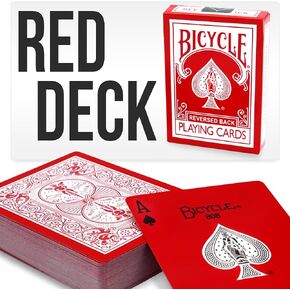 Magic Makers Red Playing Cards Bicycle Deck