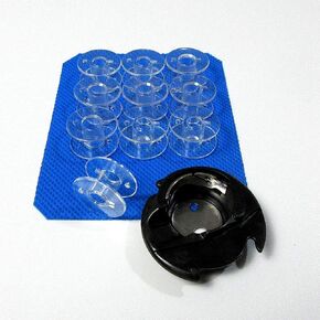 Bobbin Case + 10 Bobbins for Singer Sewing Machine 9960,9970,9985#416397501