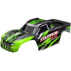Green Stampede 4X4 BL-2S Clipless Body