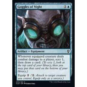 Magic: the Gathering - Goggles of Night (074) - Battle for Baldur's Gate