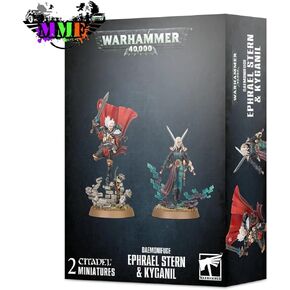 Warhammer Games Workshop 40,000 - Daemonifuge Ephrael Stern & Kyganil