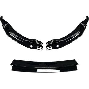 Spoiler Separator, 3PCS Car Front Bumper Lip Spoiler Splitter Compatible with BMW M3 F80 M4 F82 F83 Diffuser Splitter Cover Gurad Body Kits 2015-2020 Tuning(Carbon Fiber)