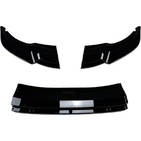 Spoiler Separator, Car Front Bumper Lip Compatible with VW Tiguan Rline 2021-2023 Splitter Diffuser Body Kits Spoiler Bumper Guard Protector Auto Accessories(Carbon Fiber)