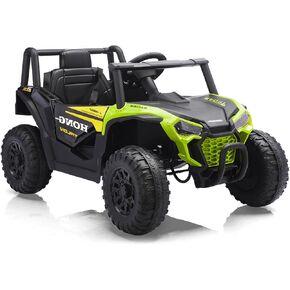 سيارات كهربائية 12V Kids ، ركوب السيارة ، UTV الكهربائي ، وركوب ألعاب للأطفال الصغار بسرعات قابلة للتعديل ، والأبواب المفتوحة المزدوجة ، والقرن ، والموسيقى ، والبلوتوث والأضواء -البيضاء
