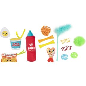 Italy Bulk Cat Toys, Catnip and Interactive Toys- 14pcs