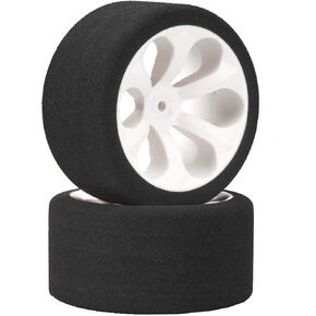 Jaco Racing Products Rear Prism White Lo Profile Tire, Pink(2): Rust/Stamp VXL, JAC2050LP