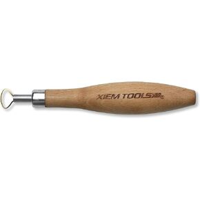 Xiem Tools USA Titanium-Fused Trimming Tools for Pottery and Ceramics (Small Oval)