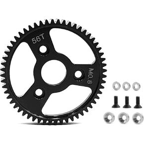 RC Car Accessories for Slash for Revo for E-Revo for Summit 1/10 RC for Buggy Truck Upgrade Part Steel Main Spur Gear 32P 0.8M Motor Pinion Gears 54/56/58T(54T)