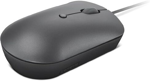 Lenovo 400 USB-C Compact Wired Mouse – Pocket Friendly Portable Mouse for Notebook or Large Computer Monitor, Black in Kuwait