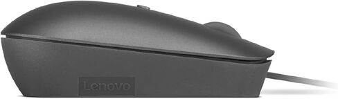 Lenovo 400 USB-C Compact Wired Mouse – Pocket Friendly Portable Mouse for Notebook or Large Computer Monitor, Black in Kuwait