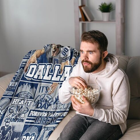 Buffalo Gifts for Men Women, Buffalo Football Fans Flannel Blanket, Buffalo Gifts Ideas for Men Women Boys Kids Throw Blanket 60"x50" in Saudi Arabia