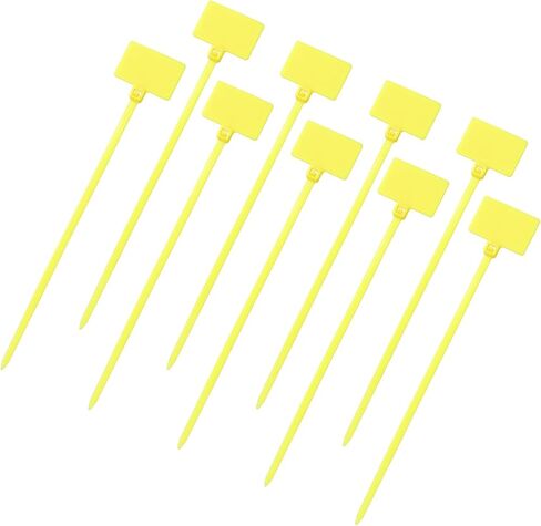 UXCELL 100 PCS Cable Label Table Tags ، Nylon Cable Zip Tie Tand Tags 8.7 inch frablable locking locking legls zip ties for progression forming ، green. in Saudi Arabia