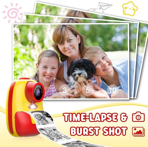 Print Paper for Kids Instant Print Camera, Premium Photo Printer Thermal Paper, Kid's Instant Print Camera Refill Paper 57 x 25 mm Print Paper in Kuwait