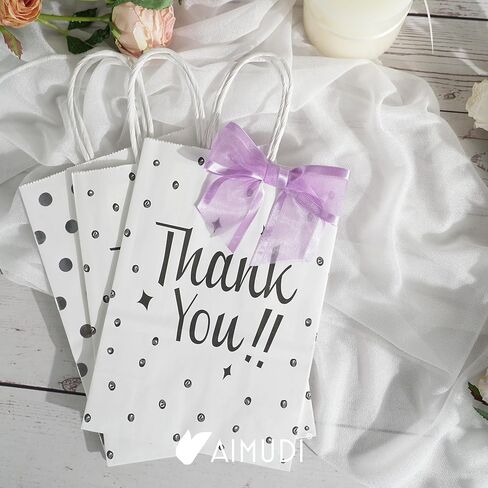 AIMUDI Purple Bows for Crafts 4" Lavender Bows with Twist Ties Premade Lilac Bows Pre Tied Organza Bows for Treat Bags, Easter's Day, Cake Pop,Gift Wrapping,Baby Shower,Wedding Favor -12 Counts in Kuwait