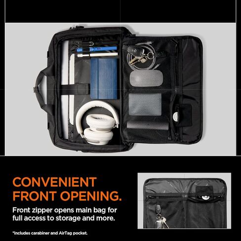 Spigen Klasden Proive Business Messenger Business Counter حقيبة مع حزام الأمتعة لـ MacBook Pro/Air Lenovo و HP والمزيد in Saudi Arabia