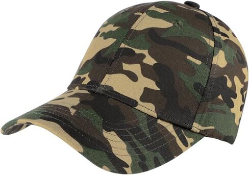 HKSICHENGKEJI Camo Camouflage Baseball Cap Army Military Tactical Operator Cap Adjustable Outdoor Sport Cap USA Flag Print in Saudi Arabia