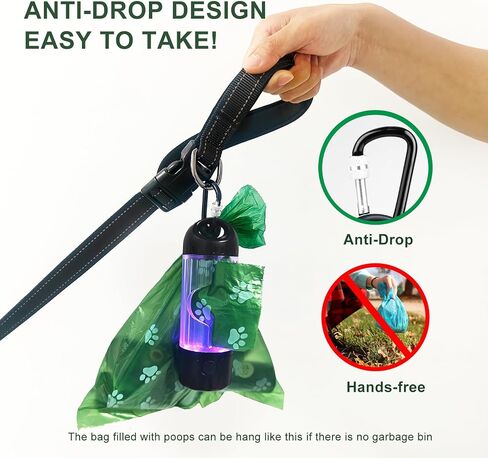 120Pcs Thick Dog Poop Bags Rolls, Leak-Proof Poop Bags for Dog and Cats Litter, 9x13 Inch Scented Pet Waste Bag for Small - Large Dogs Walking, Fits Most Doggie Bag Holder for Leash in Saudi Arabia