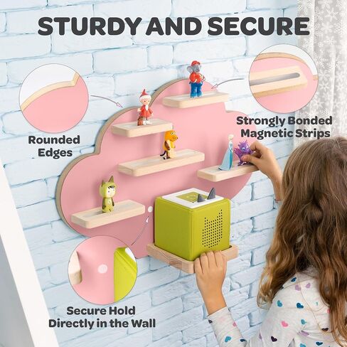Tonie Shelf Cloud for Tonies and Tonie Box - Tonies Storage for All Your Tonies Accessories in Saudi Arabia
