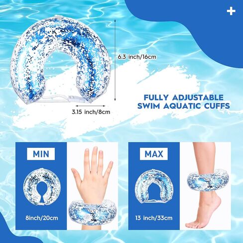 5 Pcs Water Workout Combo Set Includes PVC Water Dumbbell Water Weight Swimming Float Belt Soft Padded for Water Aerobics, Pool Fitness, Water Exercise Tool (Purple,Classic Style) in Saudi Arabia