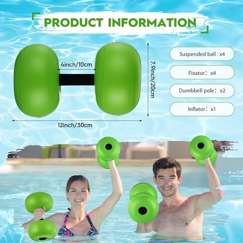 5 Pcs Water Workout Combo Set Includes PVC Water Dumbbell Water Weight Swimming Float Belt Soft Padded for Water Aerobics, Pool Fitness, Water Exercise Tool (Purple,Classic Style) in Saudi Arabia