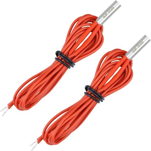 3D Printer 100k Ntc 3950 Thermistor, 2-Pack Blue Thermistor Sensor for E3d V6 Volcano Pt100 Ender 3 V2, Ender 5 Cr10 10s in Saudi Arabia