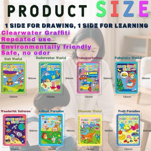 8pcs كتاب مائي ماجيك ، كتاب رسم مائي ماجي in Saudi Arabia