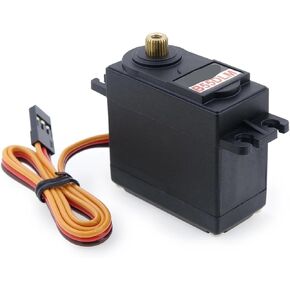 Metal Gear B55DLM B55DLS 17KG 11.5KG High Torque Plastic Housing Digital Steering Servo Motor(B55DLS x4pcs)