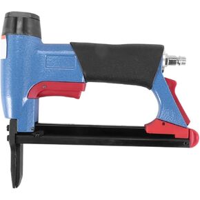 Pneumatic Upholstery Stapler Heavy-Duty 8016LN Long Mouth Pneumatic Stapler Gun Fine Stapler Tool Use for Furniture Nailer Tool Pneumatic Air Power Tool