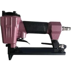 Oil-Free Pneumatic Staple Gun Pneumatic Stapler 8016 21Gauge Pneumatic Construction Stapler Use Woodworking Upholstery Power Tools Decorating Air Nail Gun