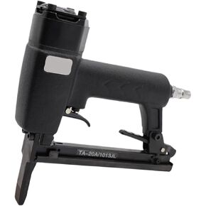 Pneumatic Upholstery Stapler Heavy-Duty 1013JL Lengthened Pneumatic Nail Gun U-Shaped Nail Gun Staples Tool Use for Furniture Woodworking