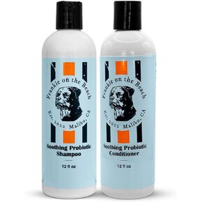The Dynamic Duo - Bundle - Probiotic Dog Shampoo & Depantyer Set - Vegan و Hypoallergenic & Howerty Free - Soithes Itchy Skin و Boosts Shine - 2 × 12 أوقية مصنوعة في الولايات المتحدة الأمريكية