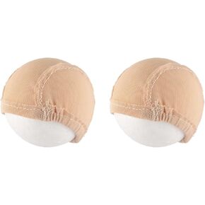 Doll Wig Net Cap, Ball Jointed Dolls Costume Liner for Various Head Circumferences Doll Making Accessories (1/6 15.5‑17.5cm Head Circumference)