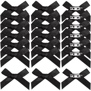 30 PCS RIBBON BOW PINS BOWKNOT BROOCH PINS MINI CRAFT RIBBON BOWS CUNT CHACH DIRINS DISCITITION DOCERATION DISITION