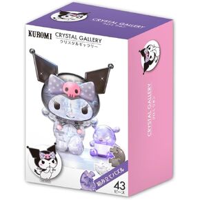 Crystal Gallery Kuromi Ribbon 3D Puzzle 43 Pieces