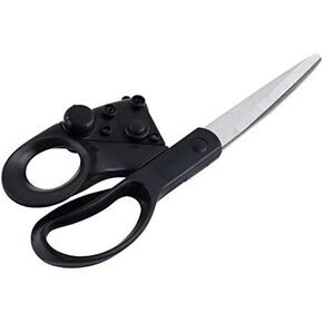 FixtureDisplays® Multifunctional Sewing Guided Scissors Cuts Straight Fast Guided Scissors Guided Light Scissors 16706