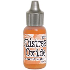 Ranger Carved Pumpkin Tim Holtz Distress Oxides Reinker, Orange