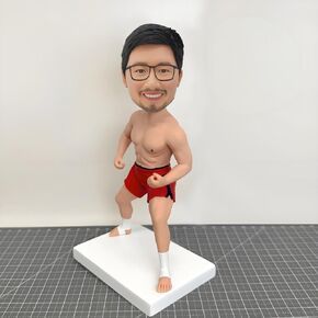 Custom Bobblehead,Personalized Bobblrheads Customized Full,Custom Personalized Unique Handmade Bobbleheads Figurine from Your Photo, Gifts for Men