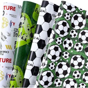 LeZakaa Race Car Birthday Wrapping Paper - 12 Sheet - Flames, Checkered Flags, Happy Birthday Text, Racing Cars & Tire Tread Pattern for Kids, Boys, Racing Lover - 27.5 x 19.6 inches Per Sheet
