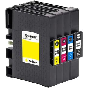 Compatible Sublimation Ink Cartridges Compatible with Sawgrass and Printers Including SG3100 3100SNW SG2000 Series 4 Packs