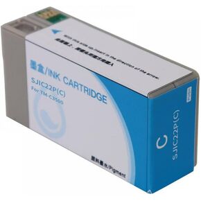 SJIC22P Ink Cartridge Compatible with TM-C3500 Label Printer Compatible Ink C33S020577 SJIC22P K(SJIC22P(C))