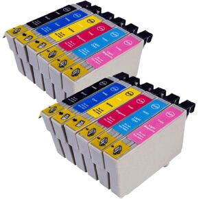 Compatible Ink Cartridges 12 Pack Compatible with Printers R200 R220 R300 RX500 Series