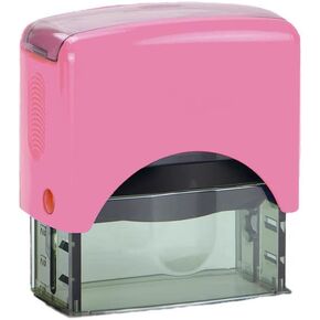 Hubco Pink S-844 Self Inking Notary Stamp - New York