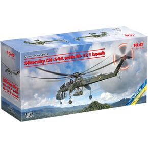 ICM 53055 - Sikorsky CH-54A Tarhe with BLU-82/B 'Daisy Cutter' Bomb - Scale 1:35