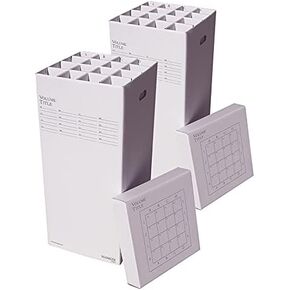 MGR-37-2PK Manager Stores Rolled Storage File Organizer44; Up to 36 in. - Pack of 2, White