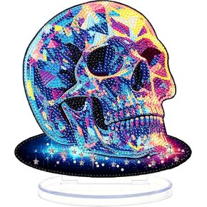 Tabletop Turkey 5D Diamond Art Kits for Adults - DIY Autumn Diamond Painting Kits for Adults Special Shaped Diamonds Dots Kits, Crystal Tabletop Ornaments Single Sided